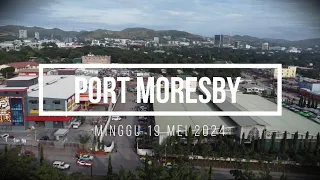 Port Moresby, Gordons Market 2024 ( 4K by Drone 2024 )