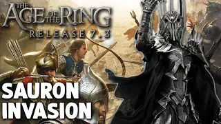 Age of the Ring mod 7.3 | The Invasion of Sauron | Hero Defense Custom map!