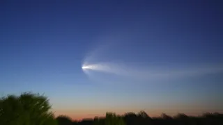 Falcon 9 Space X Launch from Charlotte, NC 4/23/2021