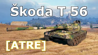 World of Tanks Škoda T 56 - 8 Kills 6,5K Damage