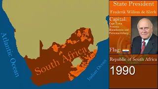 The history of modern South Africa: every year