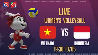 🔴Trực tiếp: Việt Nam - Indonesia | Bán kết - Bóng chuyền Nữ/Women's Volleyball - SEA Games 32