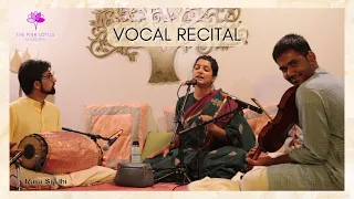 Sowmya Gurucharan II Shri Manohar Balatchandirane II Raghavendra Prasanth II VOCAL RECITAL