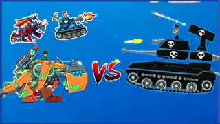 Update! Bought and Upgrade 15 Level this Tank - Hills of Steel 💥TANK FLAK VS TANK BATTERY!