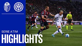 BOLOGNA 2-1 INTER | HIGHLIGHTS | SERIE A 21/22 ⚫🔵