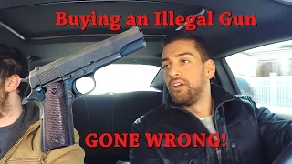 ILLEGAL GUN in New York (GONE WRONG) Social Experiment