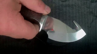 Нож "Бемби" (сталь Х12МФ, венге, мельхиор) www.korenok.ru