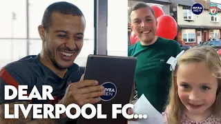 'He's a bit nervous!' | Thiago's amazing surprise for lifelong Liverpool fan after daughter's call