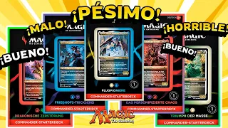 LOS DECKS DE COMMANDER SON UNA BURLA (EXCEPTO UNO)