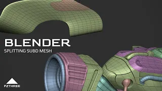 Blender - Splitting SubD Mesh