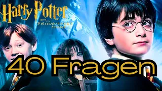 HARRY POTTER QUIZ - 40 FRAGEN ZU TEIL 1