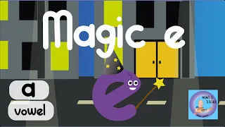 Magic e | Long vowel a | Silent e | turn short vowels to long vowels | Phonics Teacher