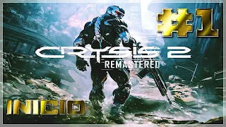 Crysis 2 Remastered - Parte 1 - O Início do GAME  - MODO VETERANO【 4K60ᶠᵖˢ UHD 】