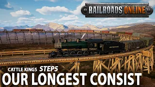 Railroads online - Cattle Kings STEP 5 - Getting Stuff back down - DEC Update - Lake Valley Map