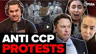 Anti-CCP Protests & Musk Wrecks Alyssa Milano | FRONTLINES With Drew Hernandez