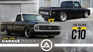 745 hp Hellcat Powered Chevy C10 or 650 hp Chassis Built Pro Touring Chevy C10? | For the Win Ep 4