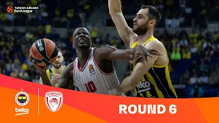 Fenerbahce Istanbul-Olympiacos Piraeus | Round 6 Highlights | 2023-24 Turkish Airlines EuroLeague