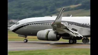 Prepar3d / VATSIM / Запорожье-Минск / UKDE-UMMS / Boeing 737-700 BBJ (N737CC)