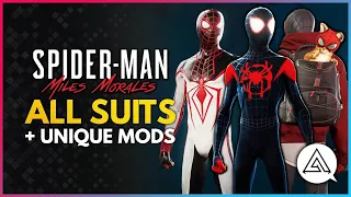 Spider-Man Miles Morales | All Suits & Unique Suit Mods