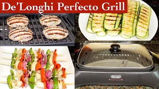 Delonghi Perfecto Indoor Grill Review and Demo