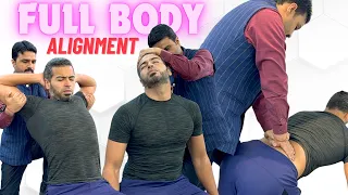 Dancer getting his body alignment done ! | Dr. Harish Grover