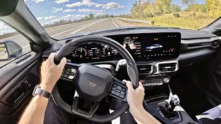 2024 Ford Mustang Dark Horse (10-Speed Automatic) - POV First Driving Impressions