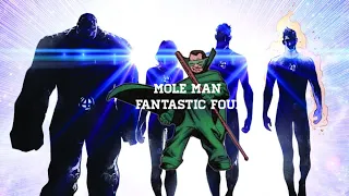 Fantastic four Mole Man MCU villain