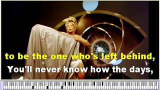 Tina Turner - Golden Eye - Instrumental Karaoke Version with piano- YOUTUBE video.