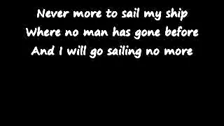 Randy Newman I will go sailing, no more lyrics