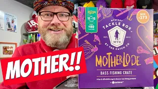 MOTHERLODE!! by Catch Co LIVE UNBOXING!!! Bass Fishing Crate @MysteryTackleBox