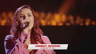 ✌ Andreea Metehău - Addicted To You ✌ AUDITIILE pe nevăzute | VOCEA României 2019 FULL HD