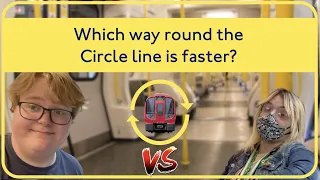 Which Way Round the Circle Line is FASTER?