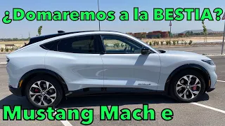 Ford Mustang Mach e PRUEBA de consumo COCHE ELÉCTRICO en español ¿DOMAREMOS A LA BESTIA? MOTORK