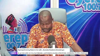 Oyerepa Evening News is live with , Asonaba Kwabena Amoateng || 08-10-2023