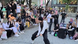 [Kpop Busking in Hongdae] EVERGLOW (에버글로우) - Adios dance cover by Alina 2022년 9월 10일