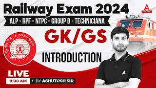 Railway New Vacancy 2024 | Railway GK-GS By Ashutosh Sir | GK GS Syllabus Introduction