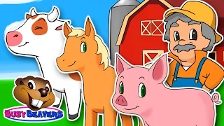 “Old MacDonald Had a Farm“ | Busy Beavers, Babies, Toddlers, Preschool, Animal Nursery Rhyme