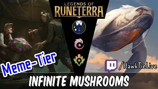 Inifnite Mushrooms: Cloud Drinker combo! l Legends of Runeterra LoR