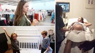 Ultrasound Reveal, Thrifting, Nursery Surprise | VLOG #7