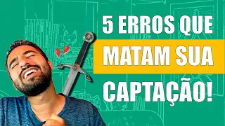 🔴 5 ERROS QUE MATAM A CAPTACAO DE ALUNOS | Professores Particulares 📚🤔✅