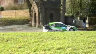 PIETER TSJOEN TIJDENS DE RALLY VAN HASPENGOUW 2010