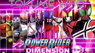 Power Rider Dimension Title Sequence | What If Kamen Rider Decade Got Adapted In 2010?
