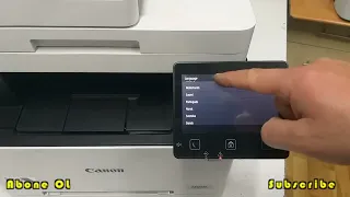 Canon i sensys MF-635cx Reset/Hard Reset/Factory Reset/Resetleme/Sıfırlama