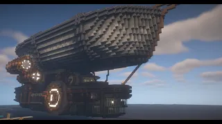 Create Aeronautics airship showcase - The Flying Baron