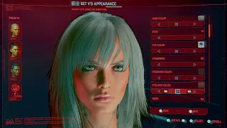 Cyberpunk 2077 Character creation -Beautiful Female- Tutorial in English