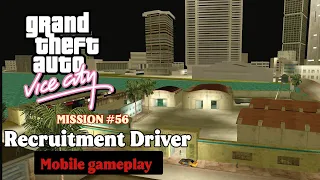 Gta vice city mobile gameplay | MISSION 56 - Recruitment Driver | #gta #gtavicecity