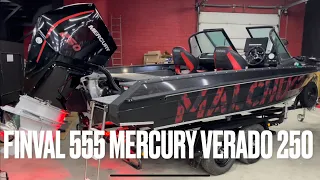 FINVAL 555 Fishpro + Mercury Verado 250. Одна из лучших рыбацких лодок. Обзор комплектации