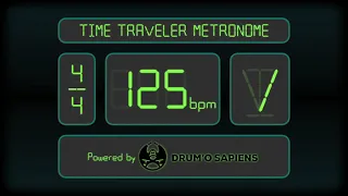 125bpm | 4/4 | Metronome
