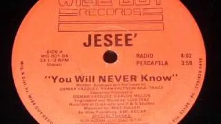 Jesee - You Will Never Know ( Bass Mix)