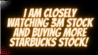 100k Dividend Portfolio: Starbucks Stock ( SBUX Stock ) and 3M Stock Dividend Talks ( MMM stock )